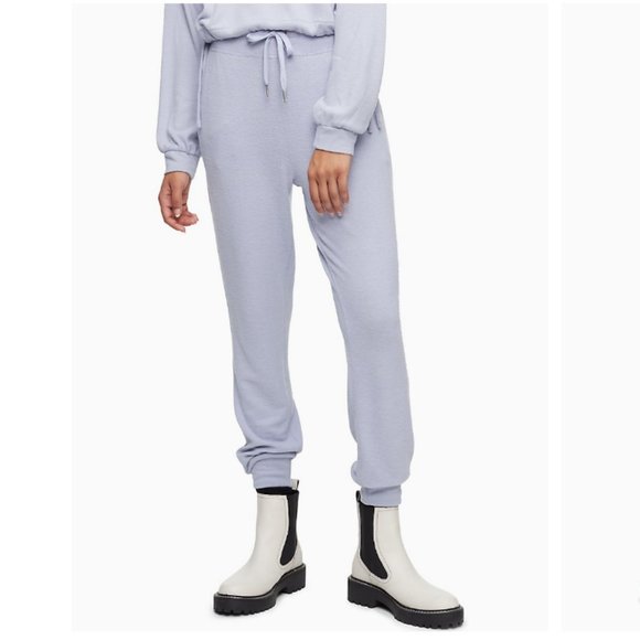 Calvin Klein Grey Drawstring Logo  Joggers Size Small - Picture 3 of 11